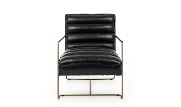 Sillón negro vintage Brianna