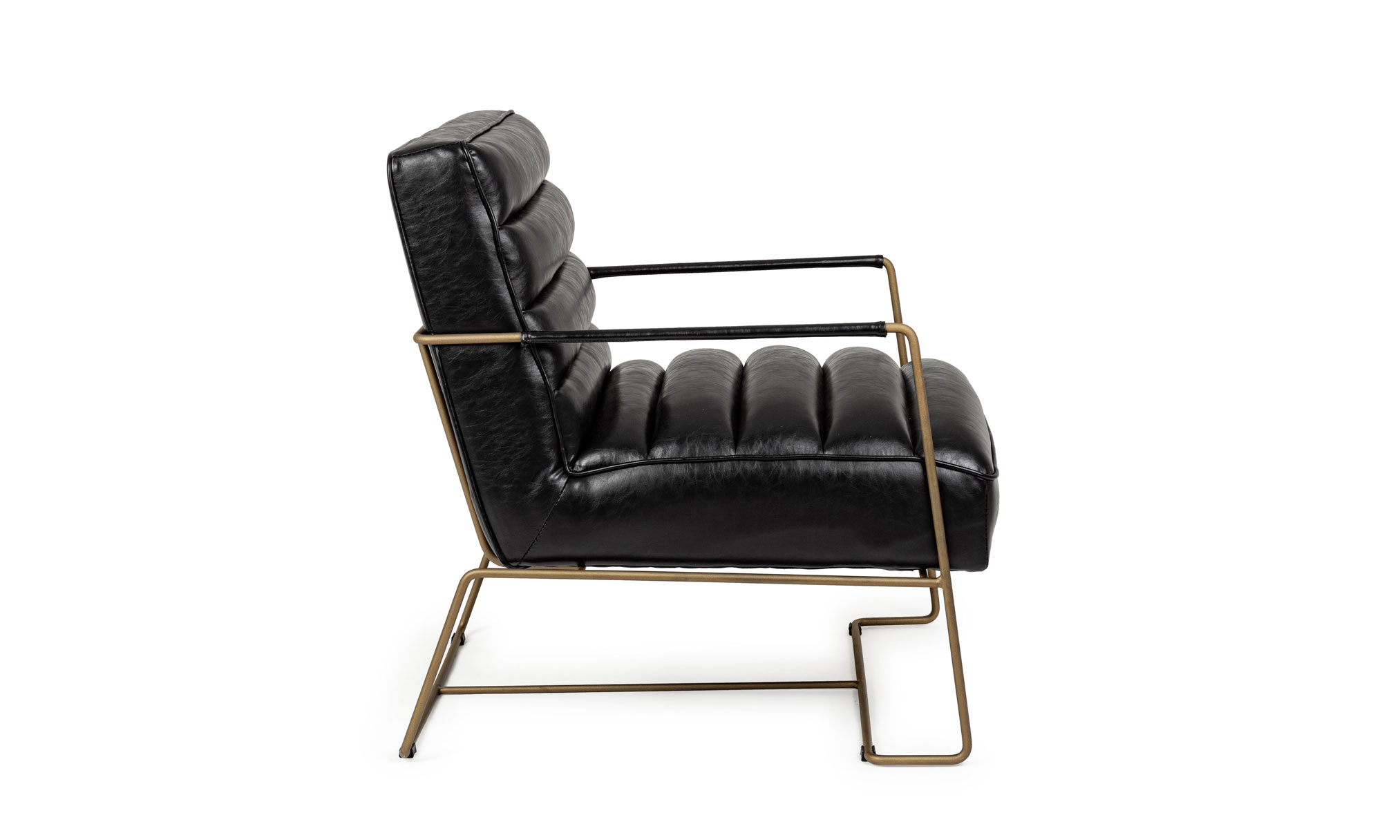Sillón negro vintage Brianna