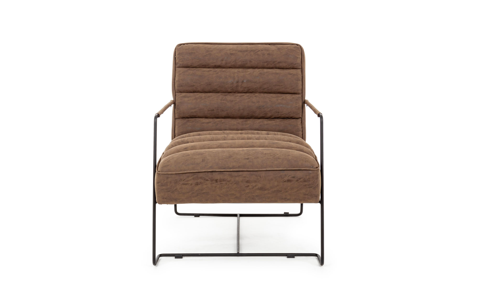 Sillón marron vintage Brianna
