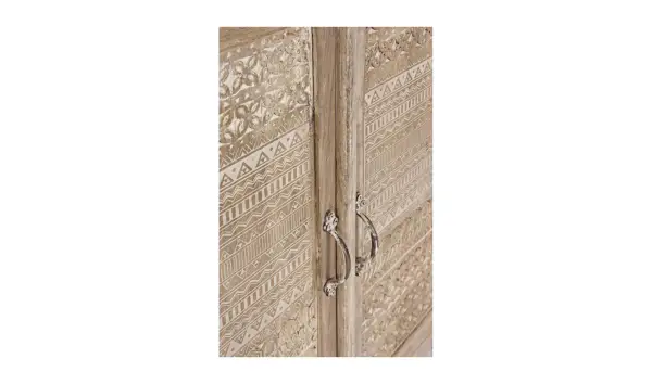 Vitrina 4 puertas 6 cajones vintage Mayra