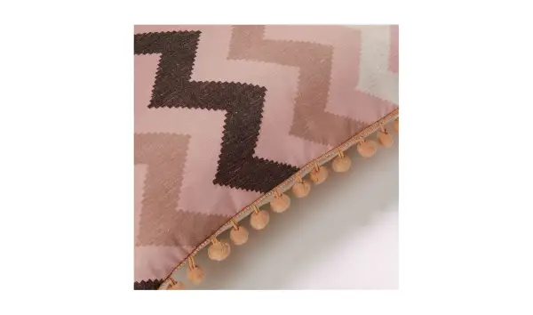 Funda de cojín vintage rosa Zadi