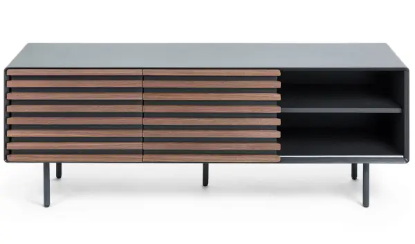 Mueble tv grafito vintage Kesia