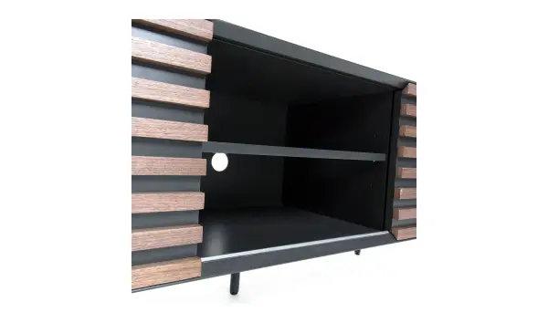 Mueble tv grafito vintage Kesia