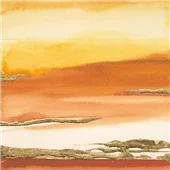 Cuadro canvas gilded amber I Cuadro canvas gilded amber I