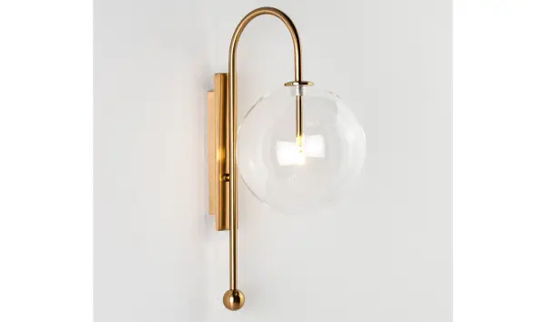 Aplique de pared Cristal