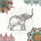 Cuadro canvas mandala morning III