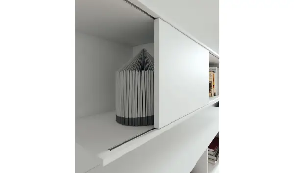 Mueble tv blanco lacado Hiromi