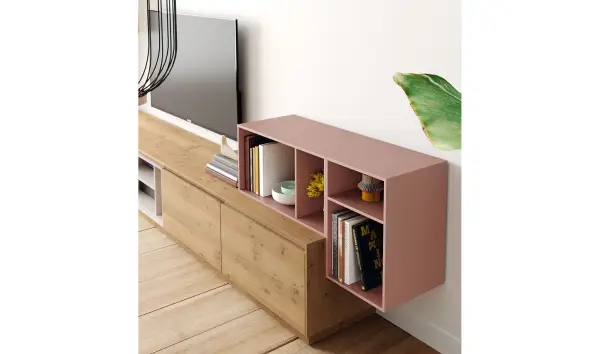 Mueble tv roble leopard Ciro