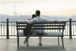 Cuadro canvas parisian afternoon