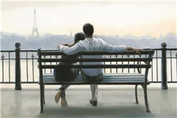Cuadro canvas parisian afternoon