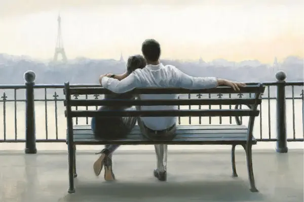 Cuadro canvas parisian afternoon