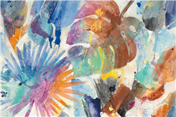 Cuadro canvas palm abstract
