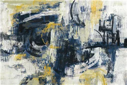 Cuadro canvas graffiti wall indigo