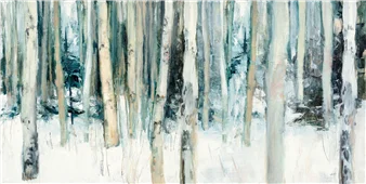 Cuadro canvas winter woods Cuadro canvas winter woods