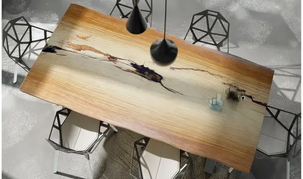 Mesa de comedor madera maciza tali Covasna