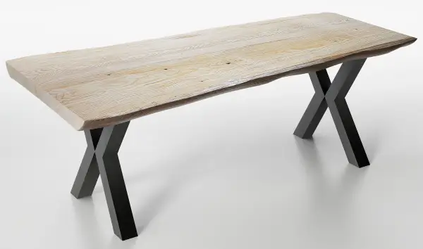 Mesa de comedor madera maciza abeto Mures