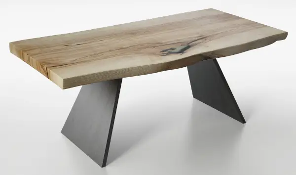 Mesa de comedor madera maciza fresno Teleorman