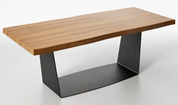 Mesa de comedor madera maciza olmo Maramures