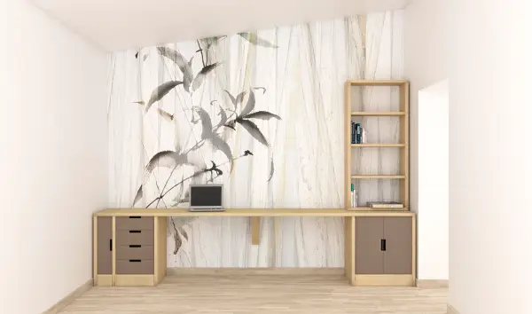 Mesa de escritorio moderna Basti