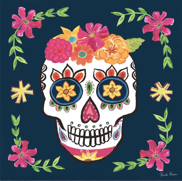 Cuadro canvas day of the dead II