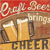 Cuadro canvas craft brew I