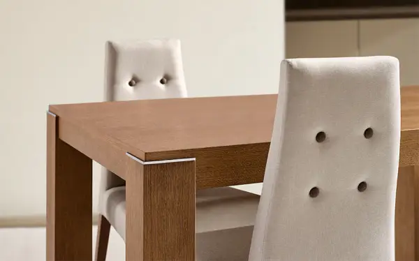 Mesa de comedor extensible roble Cuba