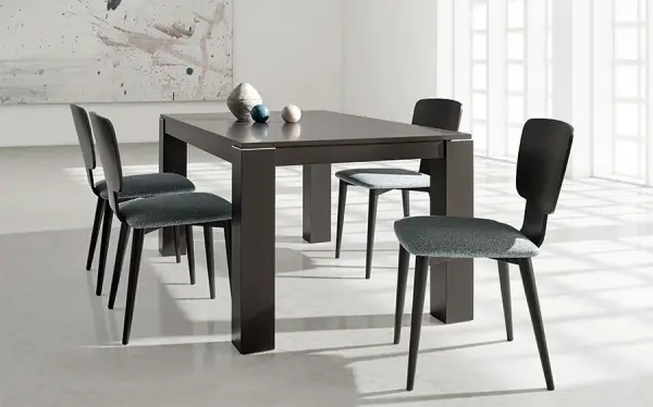 Mesa de comedor extensible roble Cuba