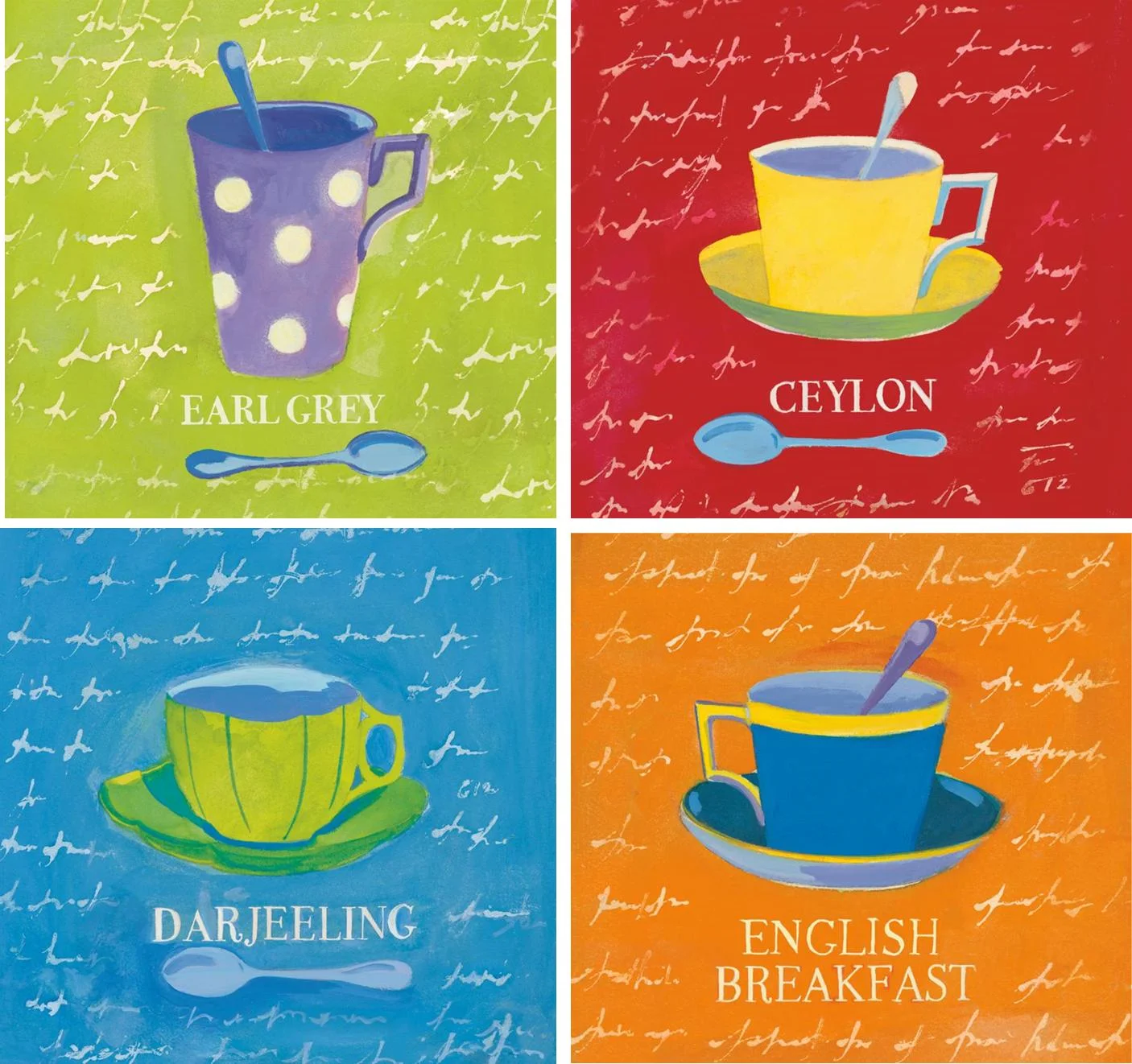Coleccion mini canvas tazas
