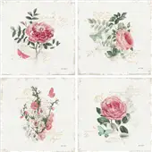 Coleccion mini canvas flores y mariposas