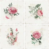 Coleccion mini canvas flores y mariposas