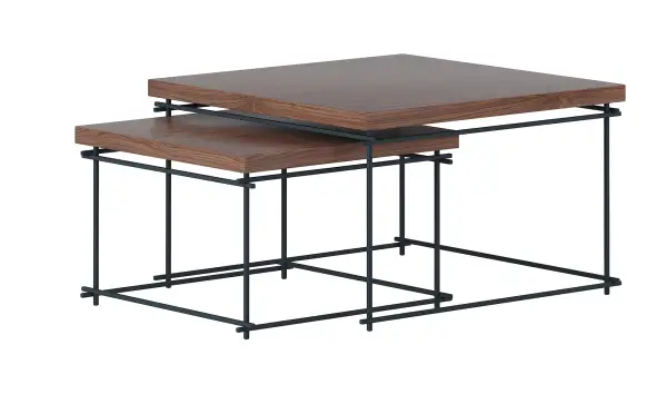 Mesa de centro nido nogal Riveri