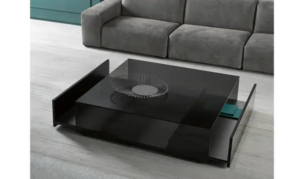Mesa de centro cristal Gotham Tonelli