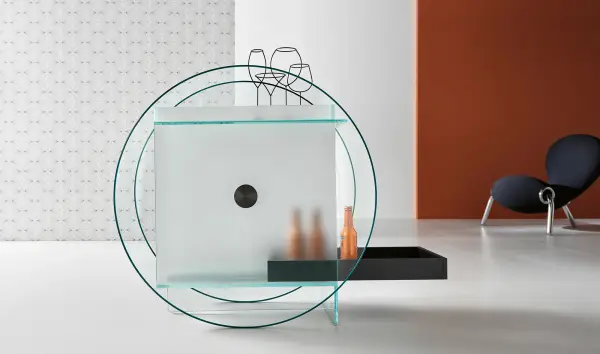 Mueble bar cristal Kart Tonelli