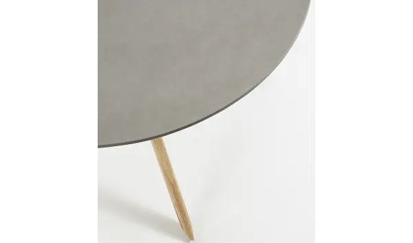 Mesa de comedor redonda cemento Juliette