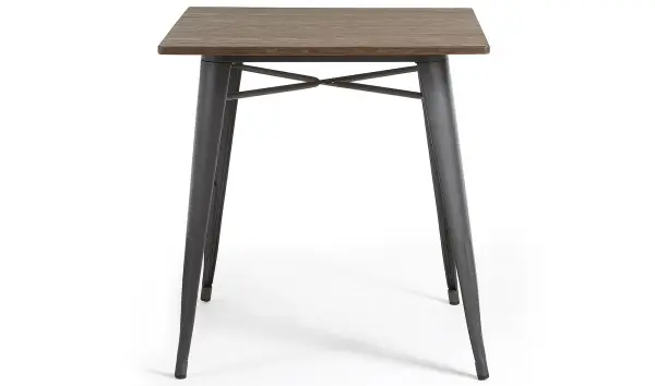 Mesa comedor cuadrada industrial Bulima