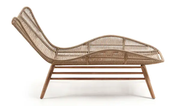 Chaise longue de jardín Zabel