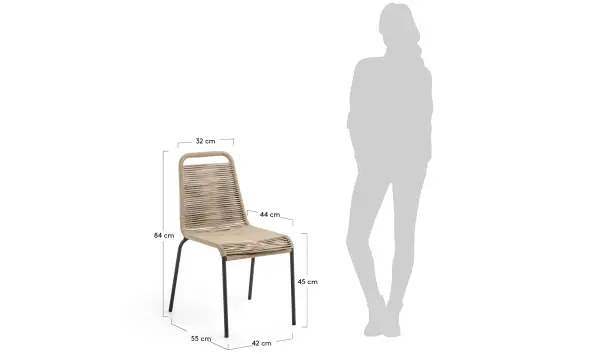 Silla de jardín Geville