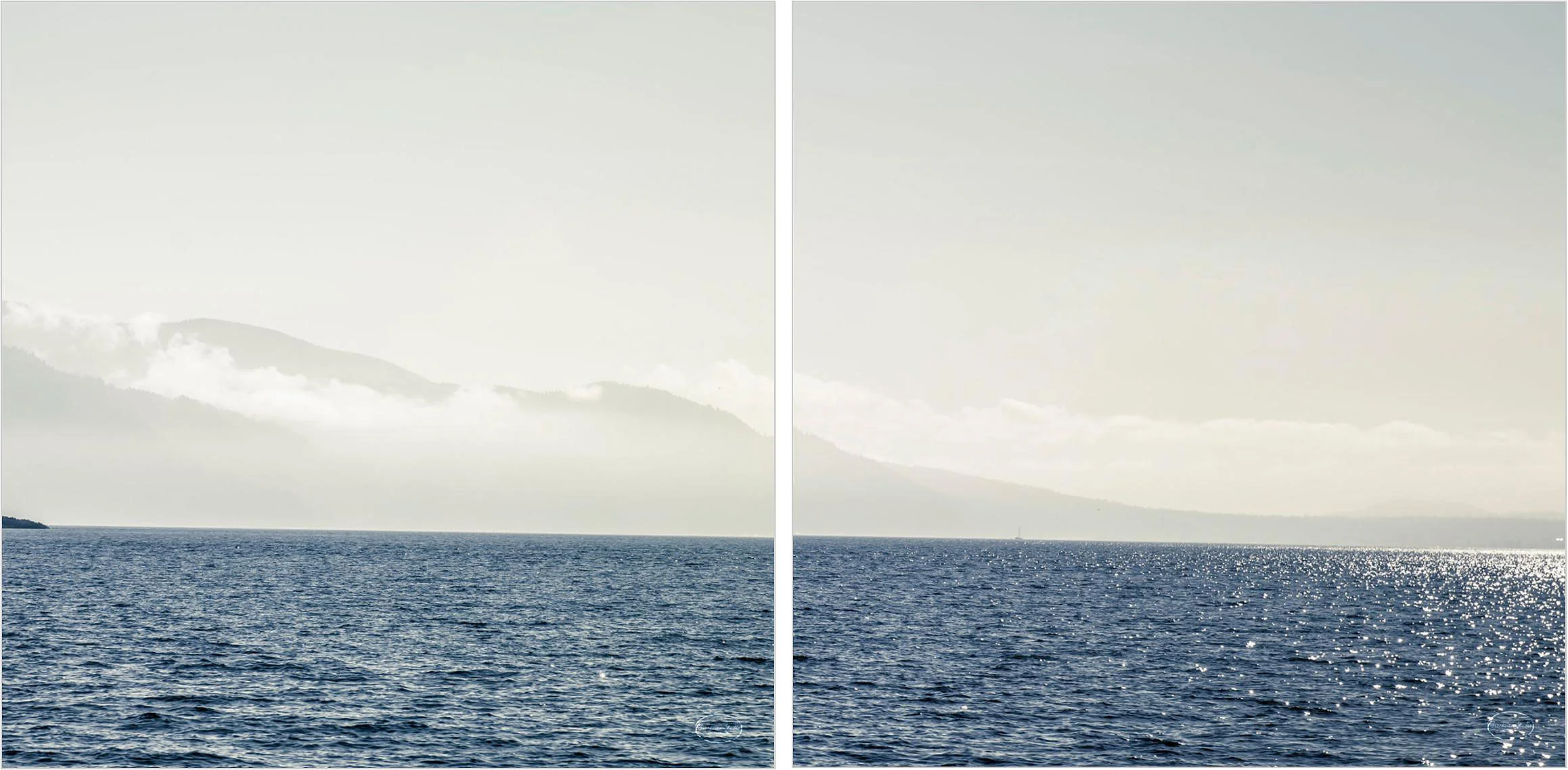 Cuadro canvas coastal scene