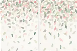 Cuadro canvas spring cascade