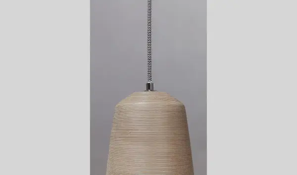Lámpara de techo hormigón Dinin