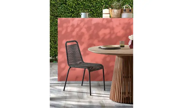 Mesa de comedor redonda teca Nerui