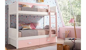 Litera infantil con cajones Tiner Litera infantil con cajones Tiner