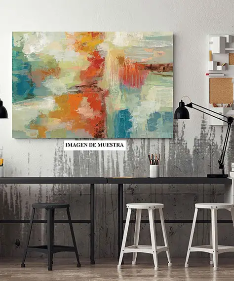 Cuadro canvas coral reef