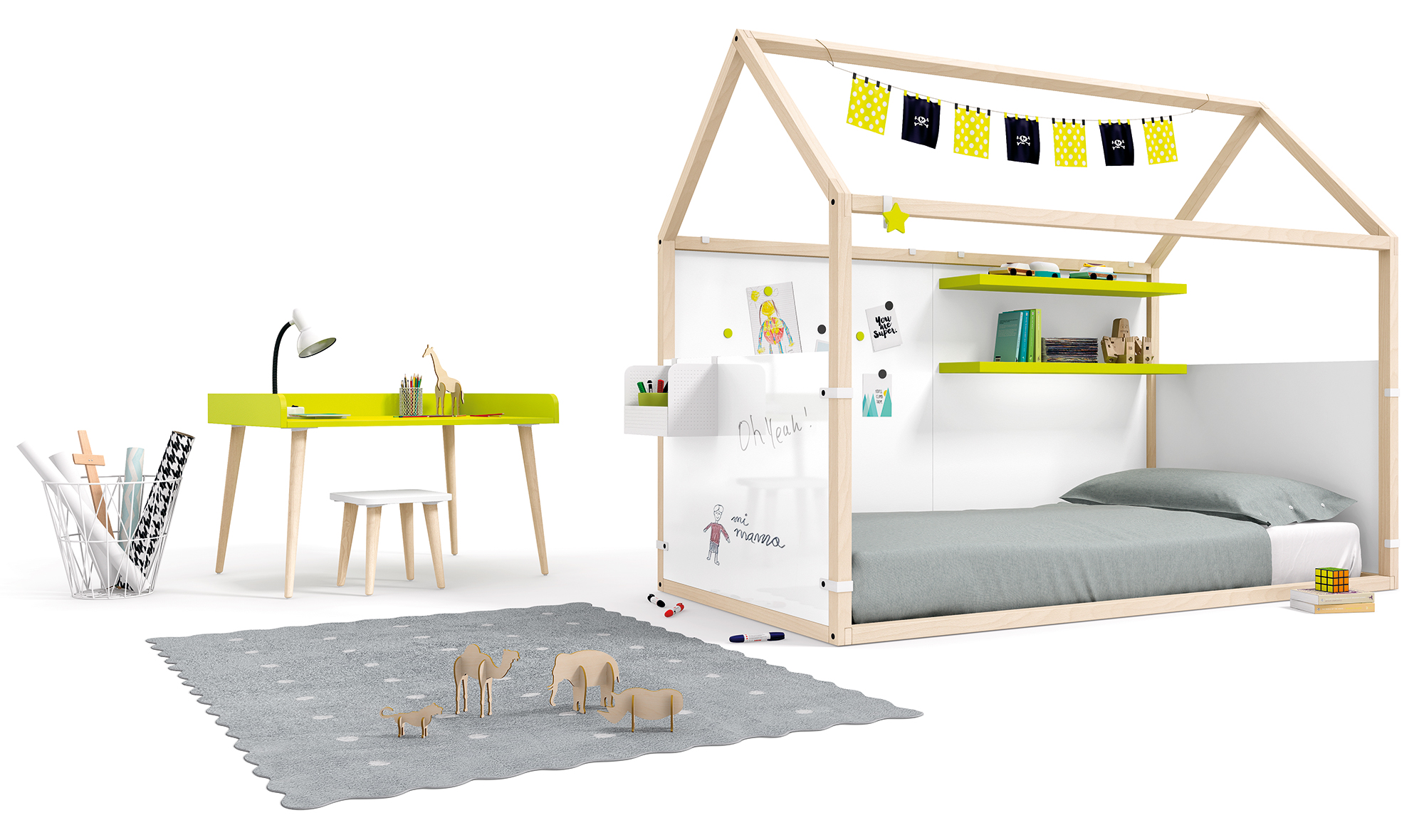 El Método Montessori en la Habitación Infantil