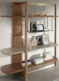 Librería rectangular izquierda Vellora