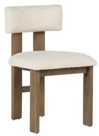 Silla madera fresno blanca  