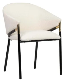Silla textil blanco Atlanta Silla textil blanco Atlanta