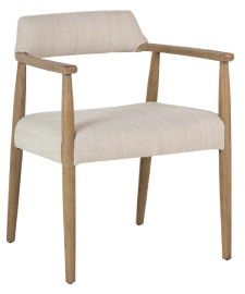 Silla madera fresno beige 