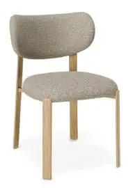 Silla beige Rumi