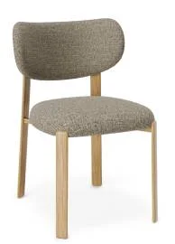 Silla taupe Rumi
